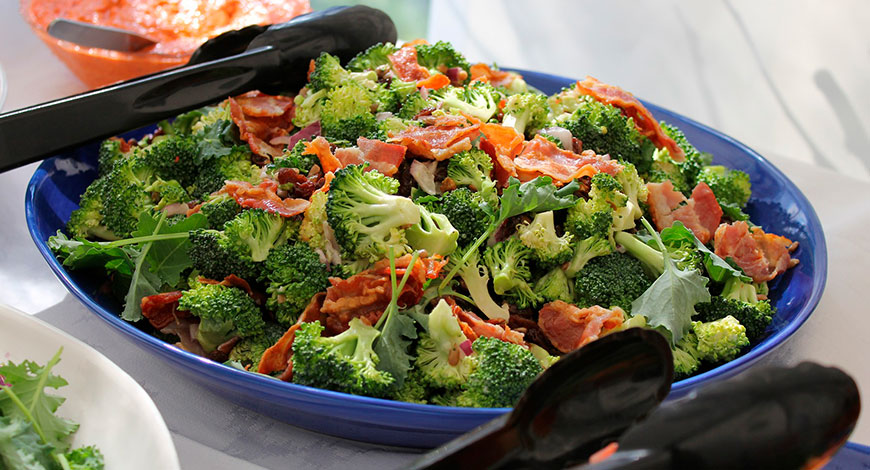 Platillo con brócoli